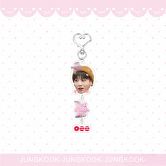 Arirang Cartoon Pendant Acrylic Keychain