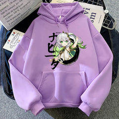 Unisex Casual Game Pattern Loose Hoodie