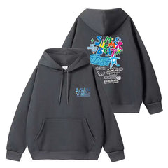TWS SummerBeat Printed Pullover Hoodie