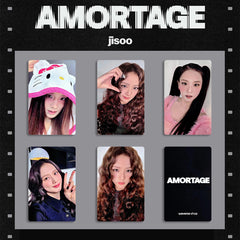 JISOO AMORTAGE Photocard Collection
