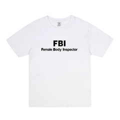 Friends Female Body Inspector Print T-Shirt