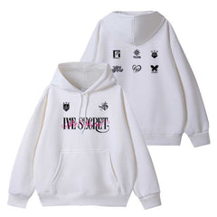IVE Secret Printed Pullover Hoodie