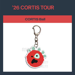 CORTIS Ball Acrylic Flat Pendant Keychain