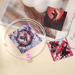 Magnetic Couple Spider Woven Bracelets