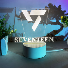 Creative Kpop Logo Night Light