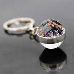 Versatile Double-sided Twilight Keychain Pendant