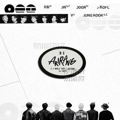 BANGTAN "ARIRANG" Acrylic Brooch PP Clip
