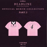 Kpop DEADLINE Logo Polo Lapel T-Shirt