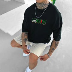 Unisex Casual Anime Luffy Zoro T-shirt