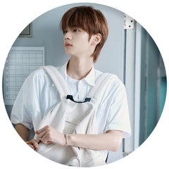 TWS 'SUMMER BEAT! 'hey! Hey!' Badge Keychain Pendant