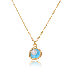 Mermaid Pearl Shell Necklace