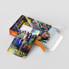 124 KPOP Laser Cards Sticker Collection