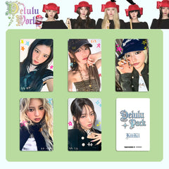 KiiiKiii Delulu Pack Bonus Photocard Set