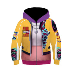 RUMI Digital Print Cosplay Zipper Hoodie
