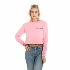 Women's Pullover Friends Print Crew Neck Sweatshirt