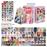 124 PCS KPOP Laser Card Collection