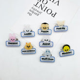 Kpop Cartoon Badge Pendants