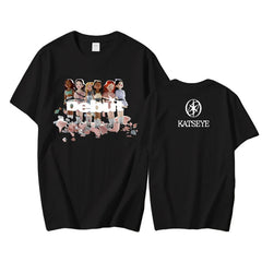 KPOP Pattern Printed Short Sleeve Tee
