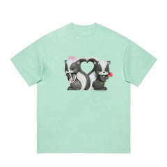 YUQI I LIKE YOU Cotton Short-sleeved T-shirt