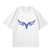 Casual KPOP Sk7th Logo Short-sleeved T-shirt