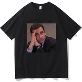Funny Michael Scott Print T-Shirt