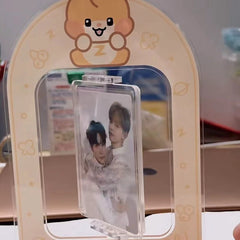 Kpop Rotatably Card Inserted Ornament