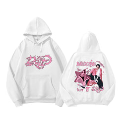 SKZ Do It Logo Printed Fleece Hoodie