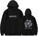 Women's Casual KPOP Logo Pullover Hoodie