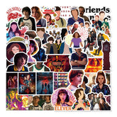 50 TV Graffiti Stickers