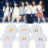 DIVEintoIVE Concert Round Neck Short-sleeved T-shirt