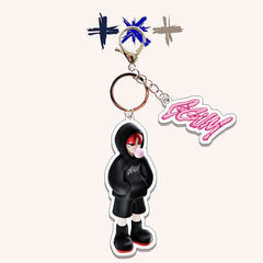 KPOP "GGUM" Cartoon Acrylic Keychain Bag Pendant