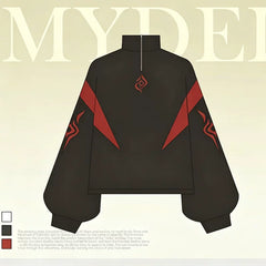 Mydeimos Cosplay Trench Coat Sweatshirt Trousers Costume