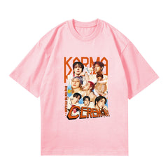 KPOP Album KARMA CEREMONY Character T-Shirt