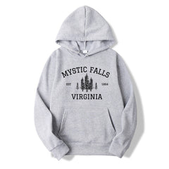 Mystic Falls Virginia Pullover Hoodie