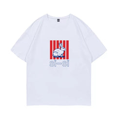 Seungmin I.N Cotton Loose Short-sleeved T-shirt