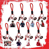 BANGTAN World Cup Acrylic Keyring Bag Pendant