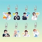 SKZ Emoji Acrylic Keychain Bag Pendant