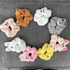 Cartoon Kpop Embroidered Hair Rope