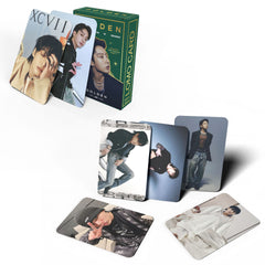 Golden Album Photocards First Solo Album Photo Cards Kpop Lomo Card Set
