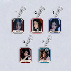 MINJU YUNAH MOKA WONHEE IROHA Keyring Pendant