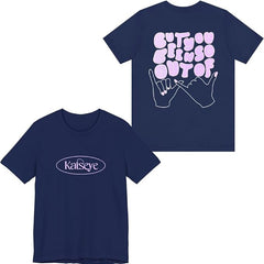 KPOP Letter Print Unisex Short Sleeve T-Shirt