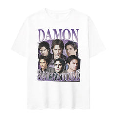 Damon Salvatore TV Series Graphic T-Shirt