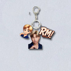 SUGA V RM Pendant Keychain