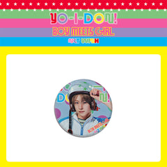 "YO-I-DON! BOY MEETS GIRL" Trailer Photo Badge Mirror Keychain