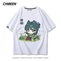 Unisex Anime Short-sleeved Casual T-shirt