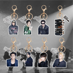KPOP Figure Acrylic Keychain