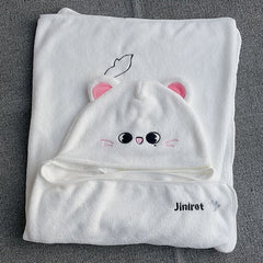 SKZ Hooded Fleece Blanket