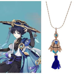 Unique Scaramouche Bell Collar Chain Necklace