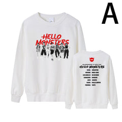 Kpop Concert HELLO MONSTERS Pullover Hoodie