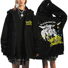 SKZ DominATE: Celebrate Print Zipper Hoodie